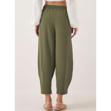 Lightweight EVALESS Harem Pants for Women - Comfort & Style
