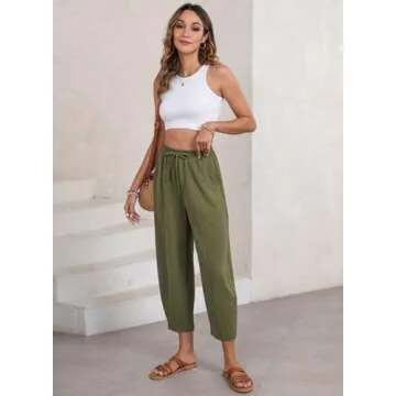 Lightweight EVALESS Harem Pants for Women - Comfort & Style