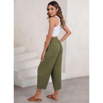 Lightweight EVALESS Harem Pants for Women - Comfort & Style