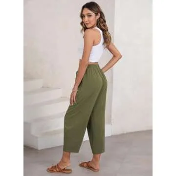 Lightweight EVALESS Harem Pants for Women - Comfort & Style