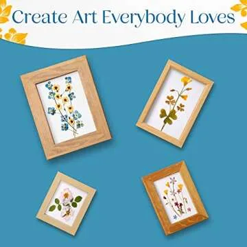 Easy Travel Flower Press Kit with Reusable Paper