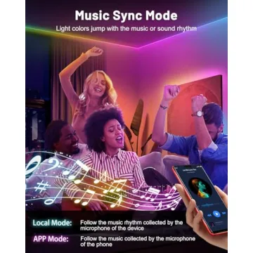 Smart Neon Rope Lights for Home & Gaming Decor