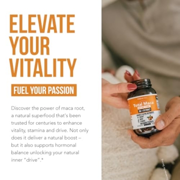 Total Maca 30:1 Extract Max Potency Energy Vitality