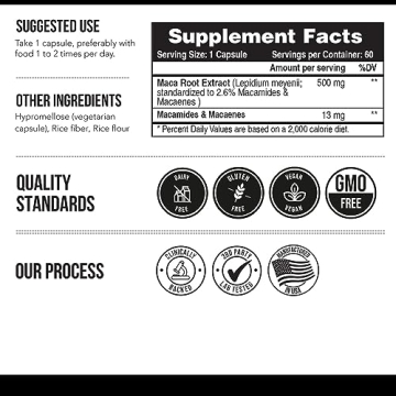 Total Maca 30:1 Extract Max Potency Energy Vitality