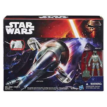 Star Wars 3.75" Slave I Boba Fett Action Figure - Collectible and Playable