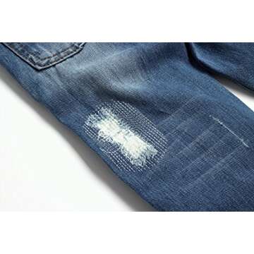 KIDSCOOL SPACE Ripped Denim Jeans for Kids | Fashionable Comfort