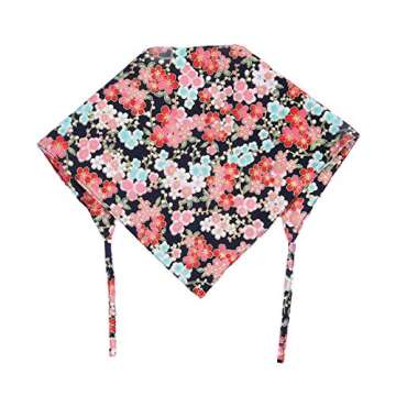 Reversible 4 Pack Dog Bandanas - Japanese Style Fashion for Small Pets