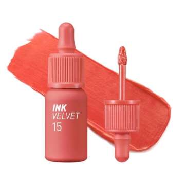 Peripera Ink the Velvet Lip Tint - High Pigment Color, Longwear, Vegan, Gluten-Free, Paraben-Free (0...