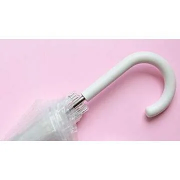 House of Reign Clear Umbrella - Windproof Double Canopy for Two