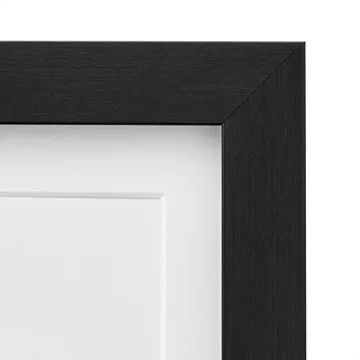 Amazon Basics Black Frames for 8x10 & 5x7 Photos - 2-Pack
