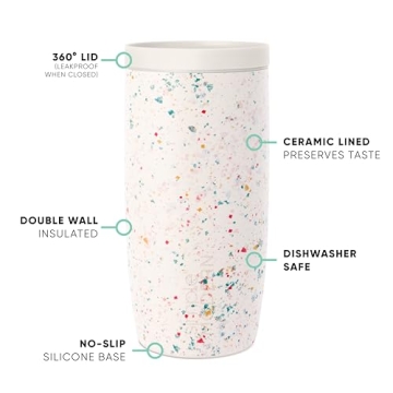 Simple Modern 16oz Travel Coffee Mug - Perfect for On-the-Go