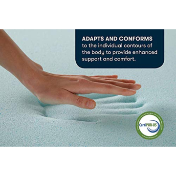 Serta ThermaGel Cooling Memory Foam Mattress Topper