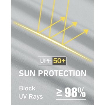 Boladeci UPF 50+ Men's Rash Guard Long Sleeve Sun Protection