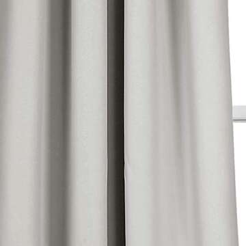 Lush Decor Insulated Grommet Blackout Window Curtains 120 inch