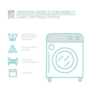 Lush Decor Insulated Grommet Blackout Window Curtains 120 inch