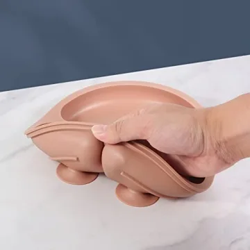 Eascrozn Suction Plates for Baby - 3 Pack, BPA Free