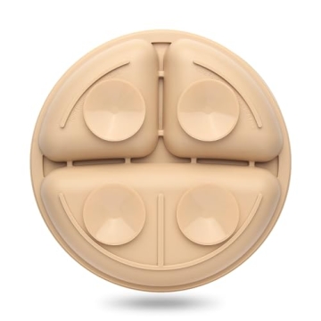 Eascrozn Suction Plates for Baby - 3 Pack, BPA Free