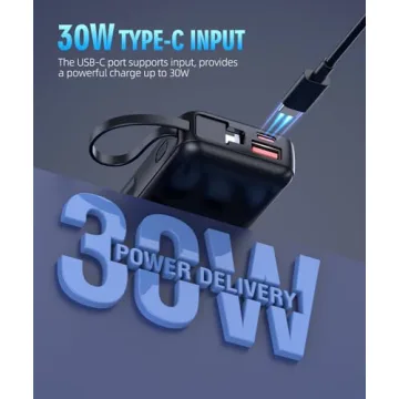 LOVELEDI 15000mAh Power Bank with Fast Charging