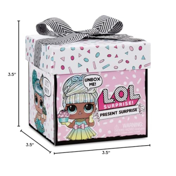 L.O.L. Surprise Present Surprise Doll with 8 Exciting Surprises