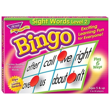 Sight Words Bingo Game for Kids - Fun Learning Tool