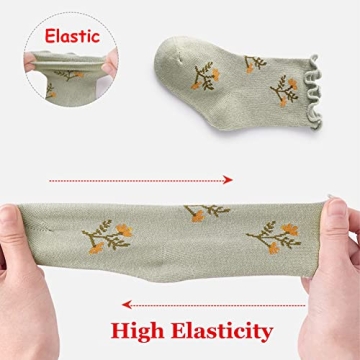 Stylish Baby Girls Ruffle Socks for Toddlers