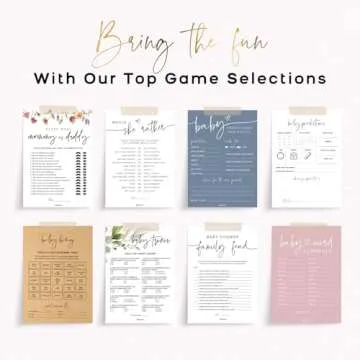 Large Baby Predictions & Advice Cards for Baby Showers