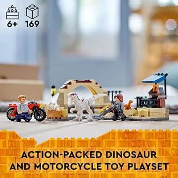 LEGO Jurassic World Atrociraptor Bike Chase Set 76945