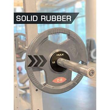 Olympic Fractional Plates Set of 8 x 0.5 Pound Weights