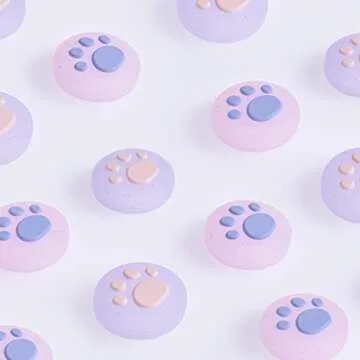 Cute Cat Claw Thumb Grip Caps for Nintendo Switch