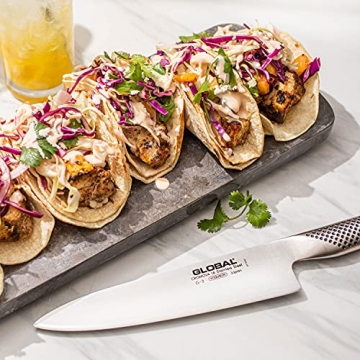 Global 8" Chef's Knife & Paring Knife Set for Culinary Excellence