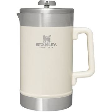 Stanley French Press 48oz - Double Vacuum Insulated, Elegant Stainless Steel Coffee Press