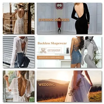 JOYSHAPER Plunge Backless Body Shaper for Women