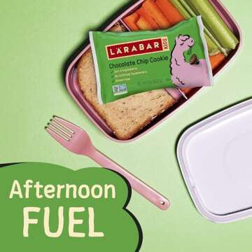 Larabar Kids, Bakes Chocolate Chip Cookie, Gluten Free Snack Bars, 6 Ct, 5.76 oz (Pack of 8)