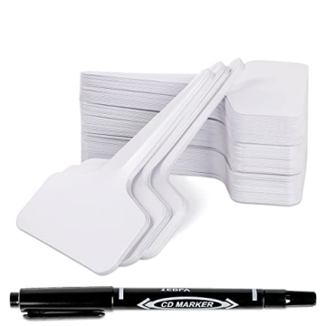 200 Pcs T-Type Waterproof Plant Name Tags for Organized Gardening