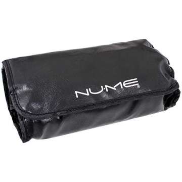 NuMe Lustrum 5 in 1 Tourmaline Ceramic Curling Wand Set with Interchangeable Barrels, Digital Display, Automatic Shutoff Feature. Heat Up to 410°F