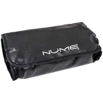 NuMe Lustrum 5 in 1 Tourmaline Ceramic Curling Wand Set with Interchangeable Barrels, Digital Display, Automatic Shutoff Feature. Heat Up to 410°F