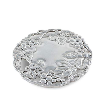 Arthur Court Grapevine Trivet Artisan Quality Aluminum