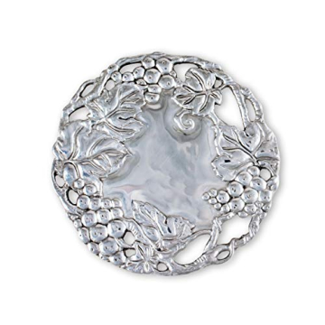 Arthur Court Grapevine Trivet Artisan Quality Aluminum