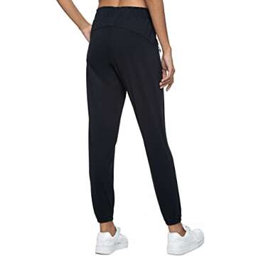 Lightweight Quick Dry Joggers for Women - Black XS