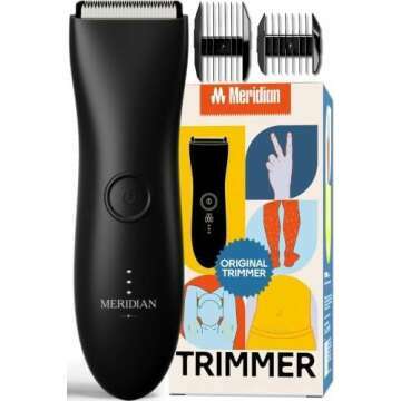MERIDIAN Body Hair Trimmer - Ultimate Grooming Tool for Men & Women