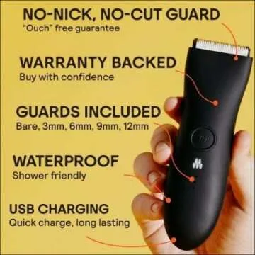 MERIDIAN Body Hair Trimmer for Men & Women