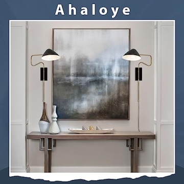 Modern Plug in Wall Sconces Set of 2 for Stylish Lighting