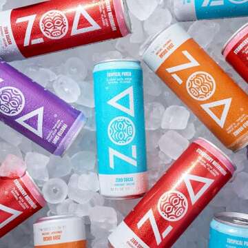 ZOA Zero Sugar Energy Drinks - Cherry Limeade Flavor