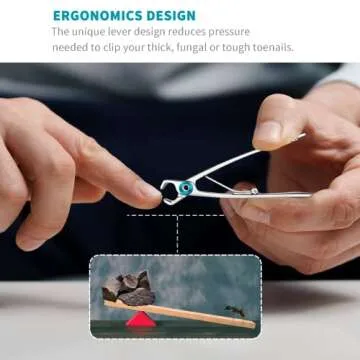 Durable Nail Clippers Set for Thick Nails, Ideal Gift