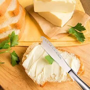 Versatile 3 Pack Stainless Steel Butter Spreader