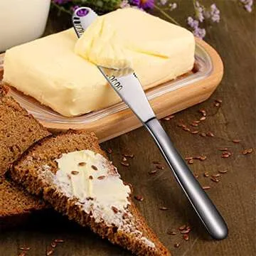 Versatile 3 Pack Stainless Steel Butter Spreader