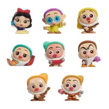 Disney Doorables Snow White Collection Peek, Easter Basket Stuffers, Officially Licensed Kids Toys for Ages 5 Up, Gifts and Presents by Just Play