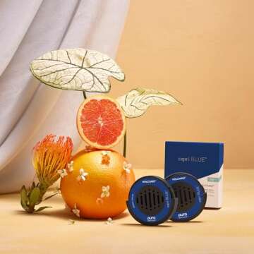 Capri Blue Pura Car Diffuser Refills - Tropical Volcano Aroma for Your Car - 2 Pack