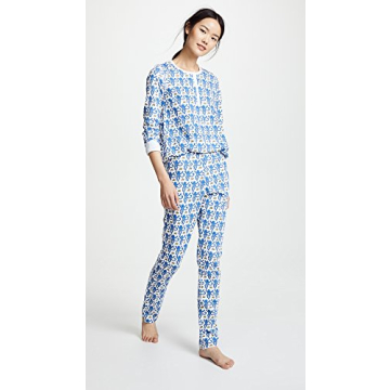 Cozy Roller Rabbit Women's Monkey Pajama Set for Comfort