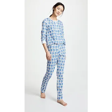 Cozy Roller Rabbit Women's Monkey Pajama Set for Comfort